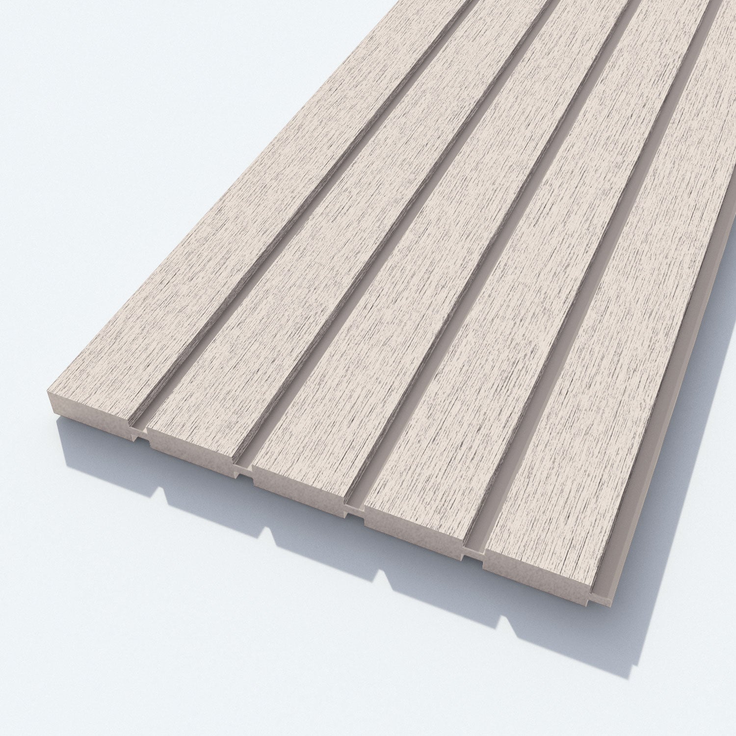 Virtis Narwa Fence Panel - Mid Stone - with our aluminium posts