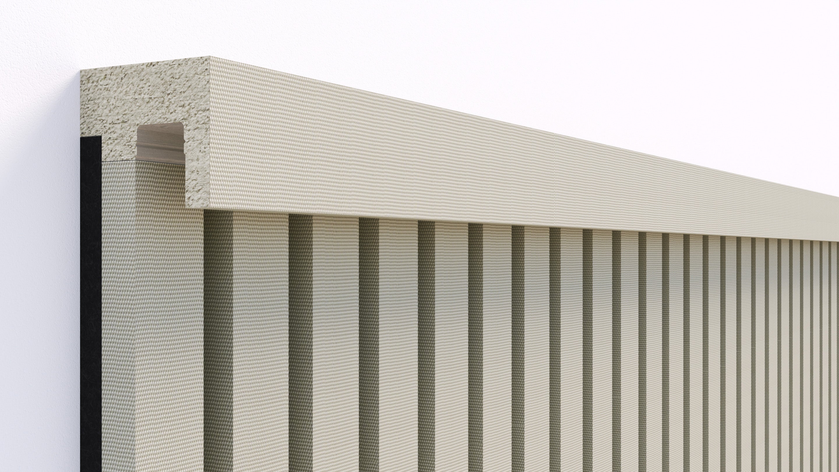 InsuSlat™ - Top Trim Batten - Limestone