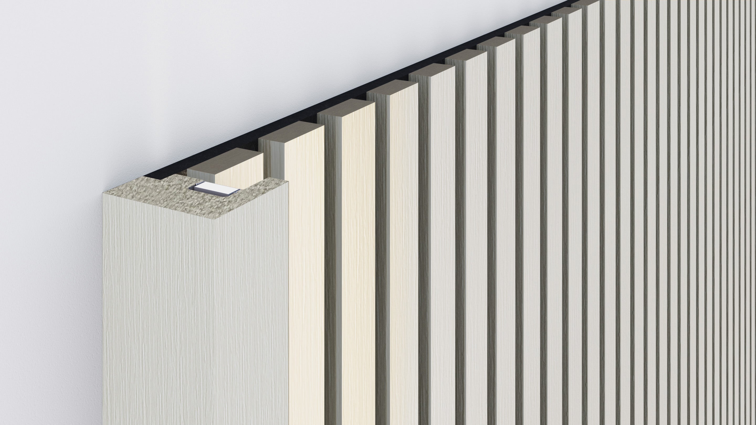 InsuSlat™ - Pair of Side Trim Battens - Linen