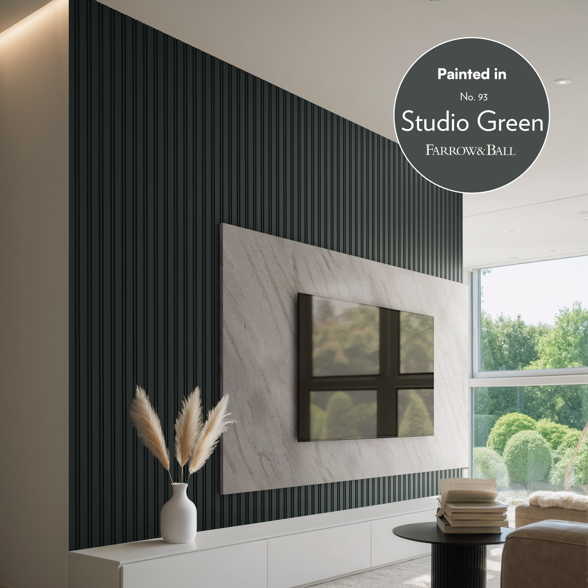 Primed Random Wall Panel - 300cm x W22cm (Pack of 2)