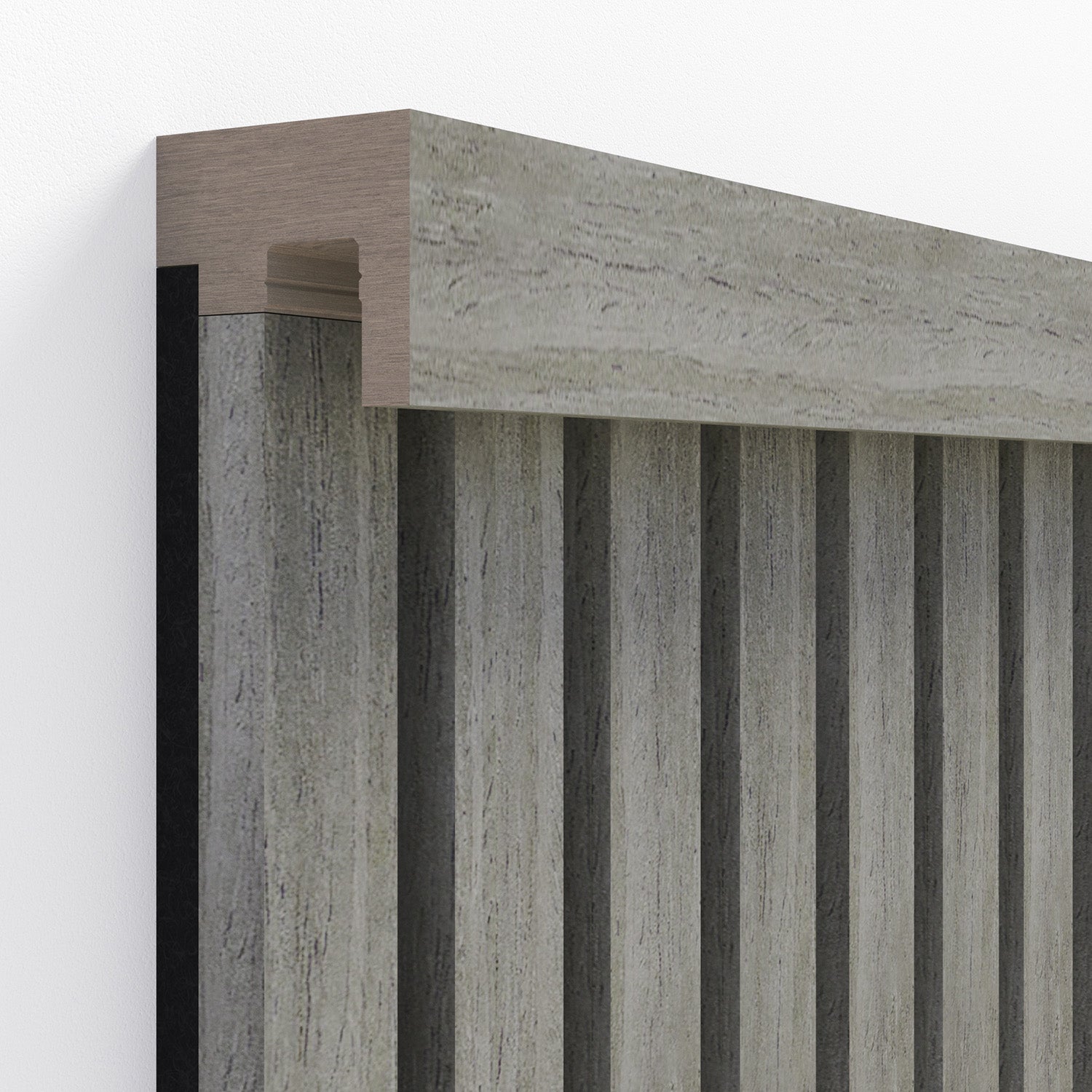 InsuSlat™ - Top Trim Batten - Mid Grey