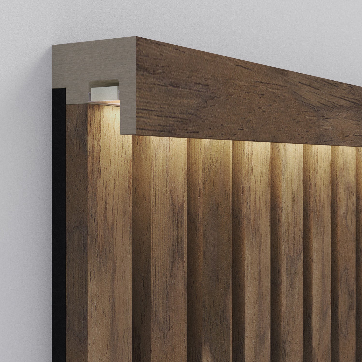 InsuSlat™ - Top Trim Batten - Mid Walnut
