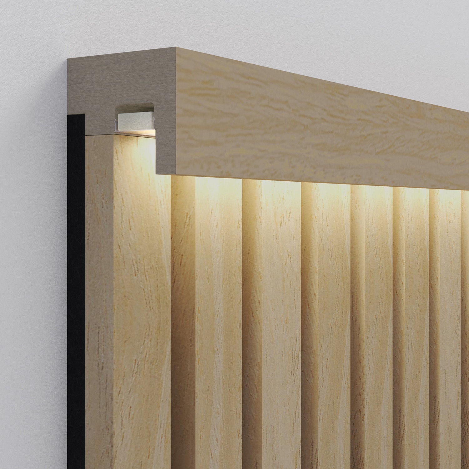 InsuSlat™ - Top Trim Batten - Natural Oak