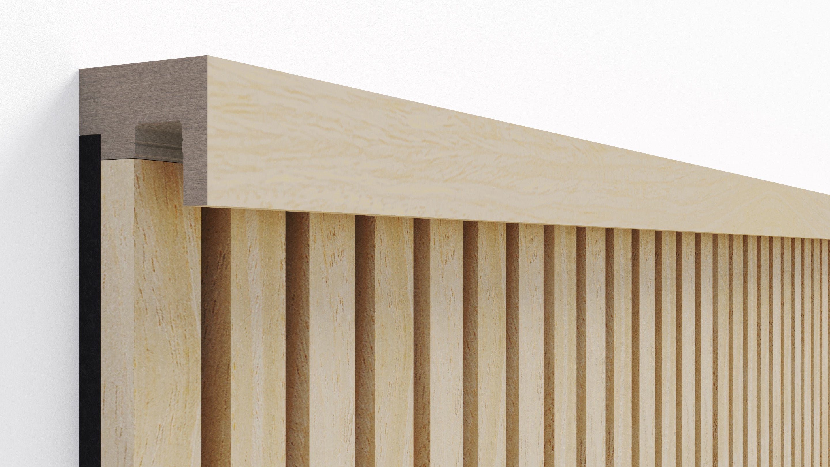 InsuSlat™ - Top Trim Batten - Natural Oak
