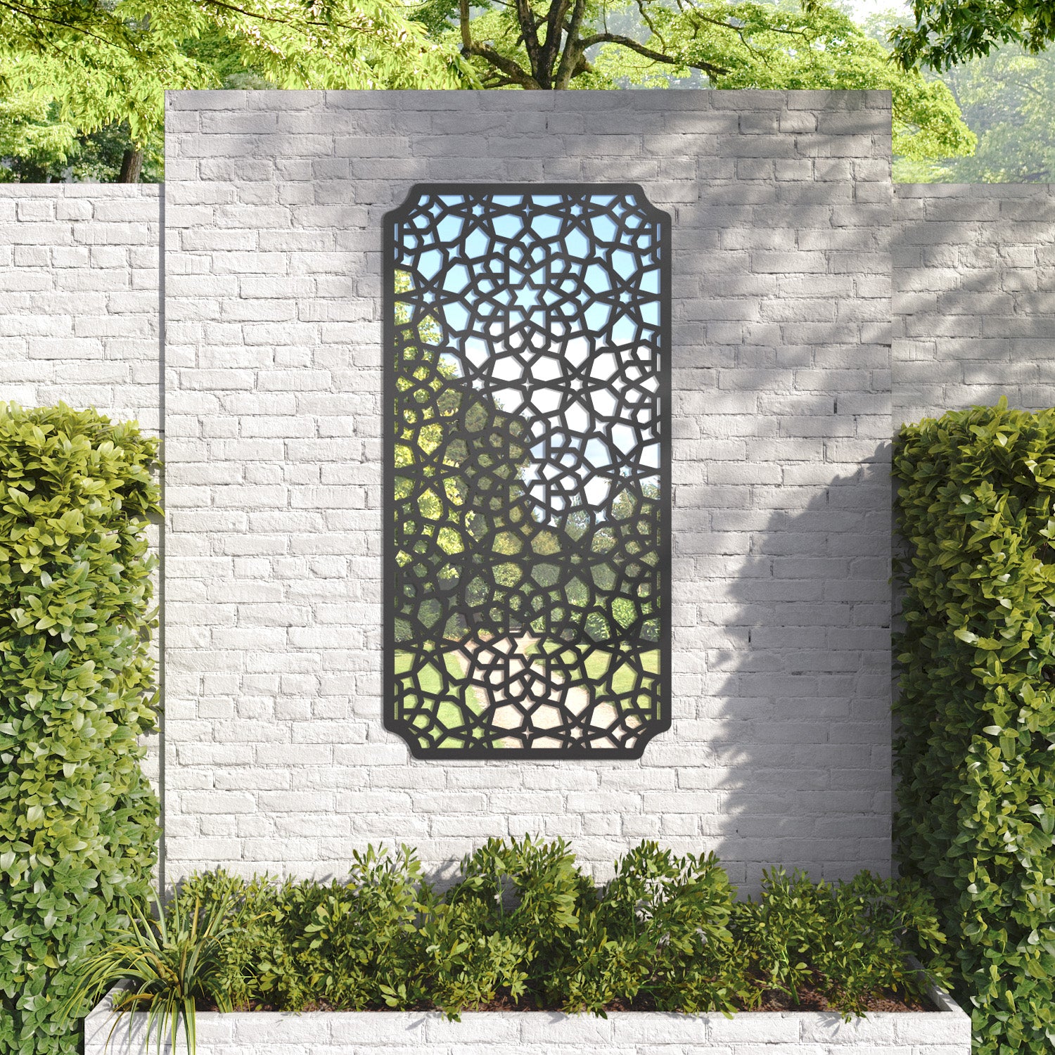 Nazira Regal Decorative Mirrored Panel