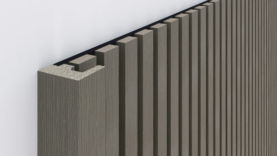 300cm InsuSlat™ - Pair of Side Trim Battens - Oyster