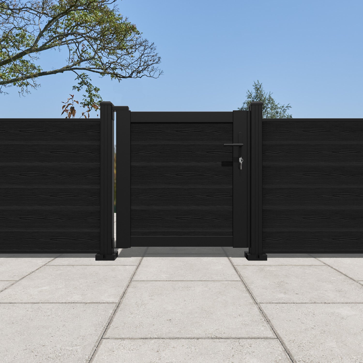 Classic Pedestrian Gate - Black – Charles & Ivy