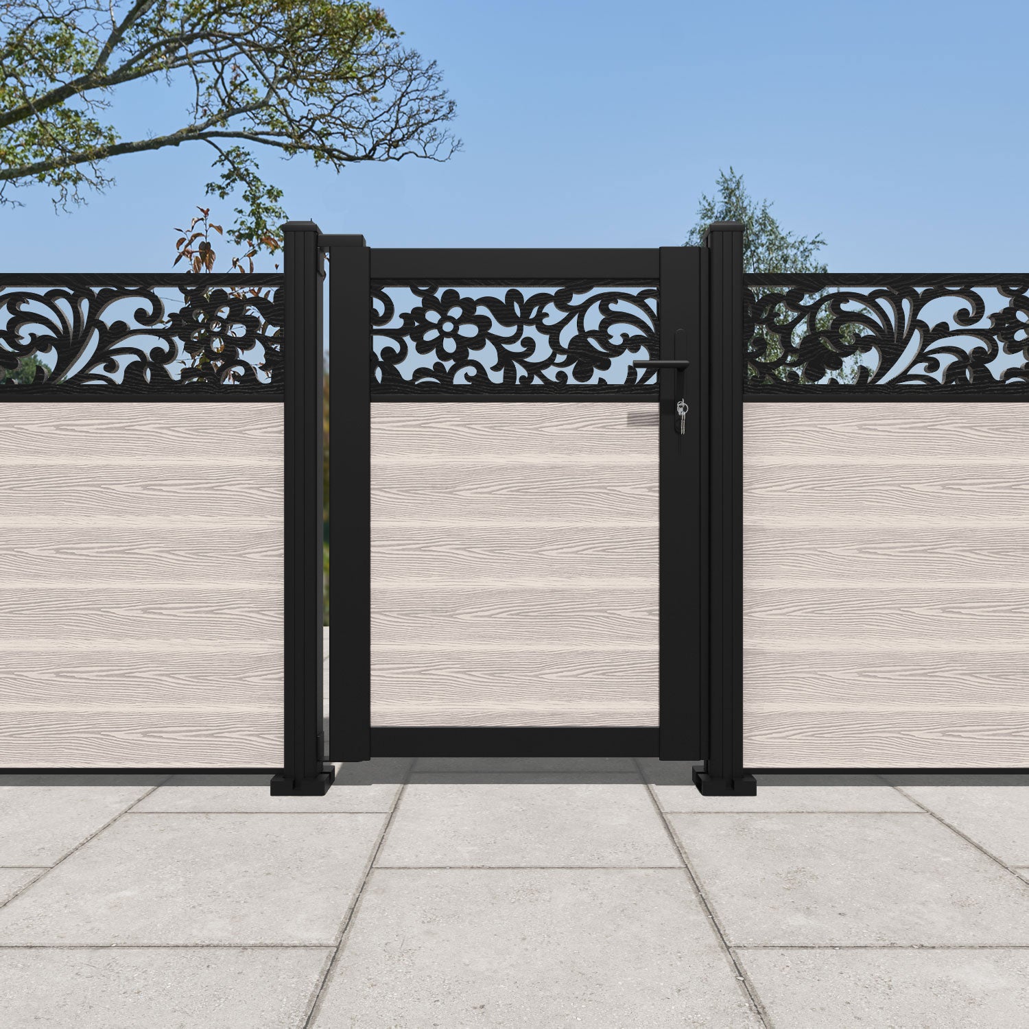 Classic Eden Pedestrian Gate - Mid Stone