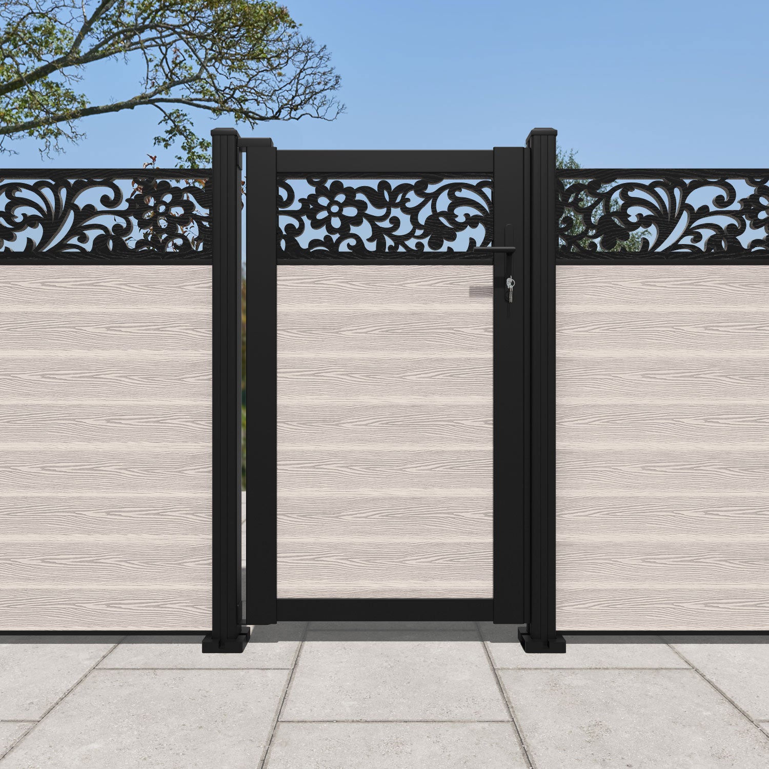 Classic Eden Pedestrian Gate - Mid Stone