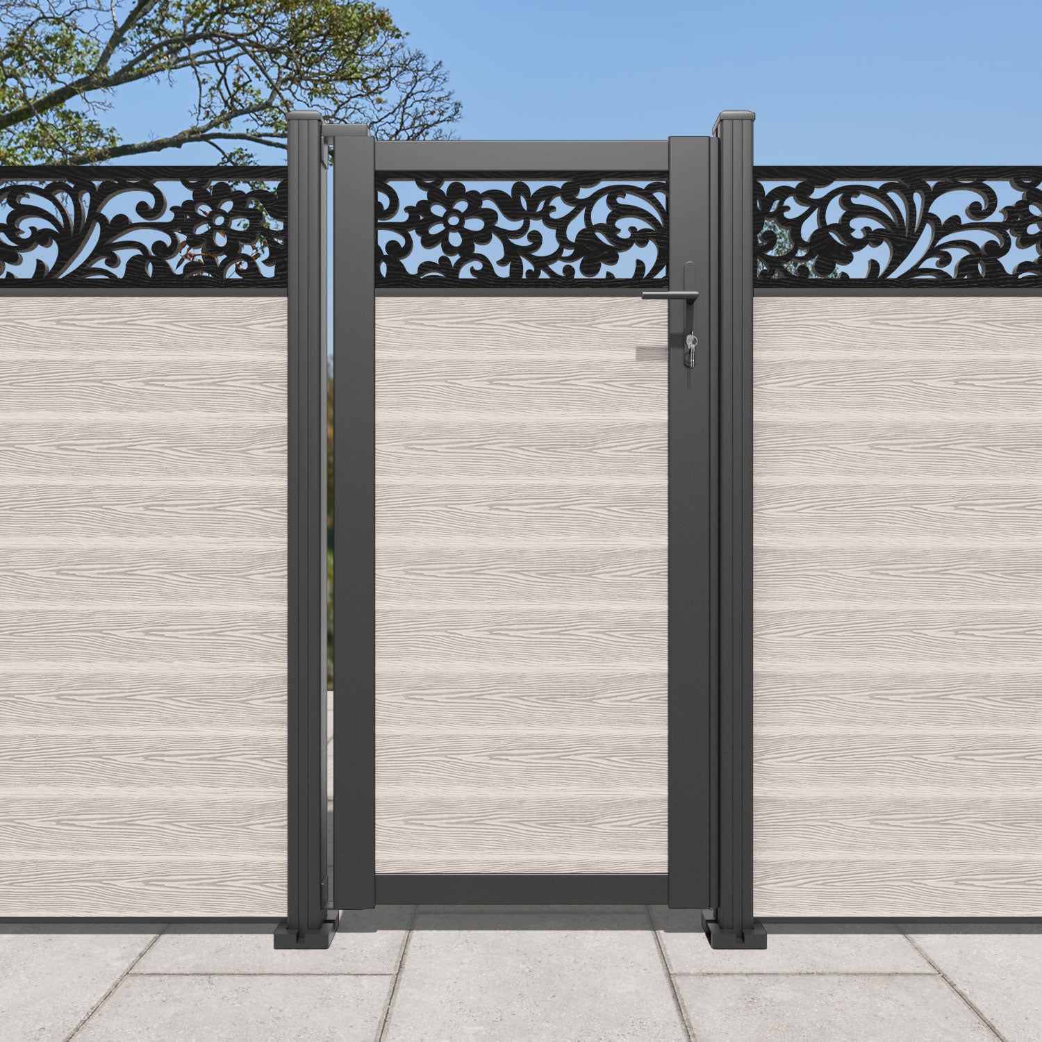 Classic Eden Pedestrian Gate - Mid Stone