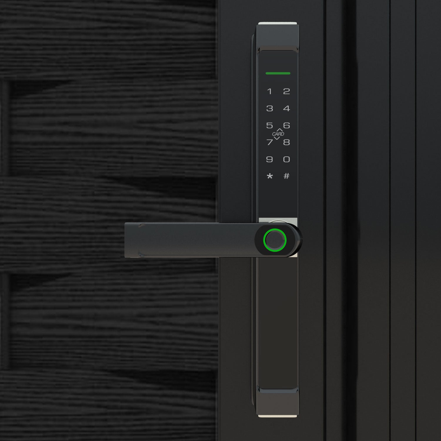Ripple Pedestrian Gate - Black