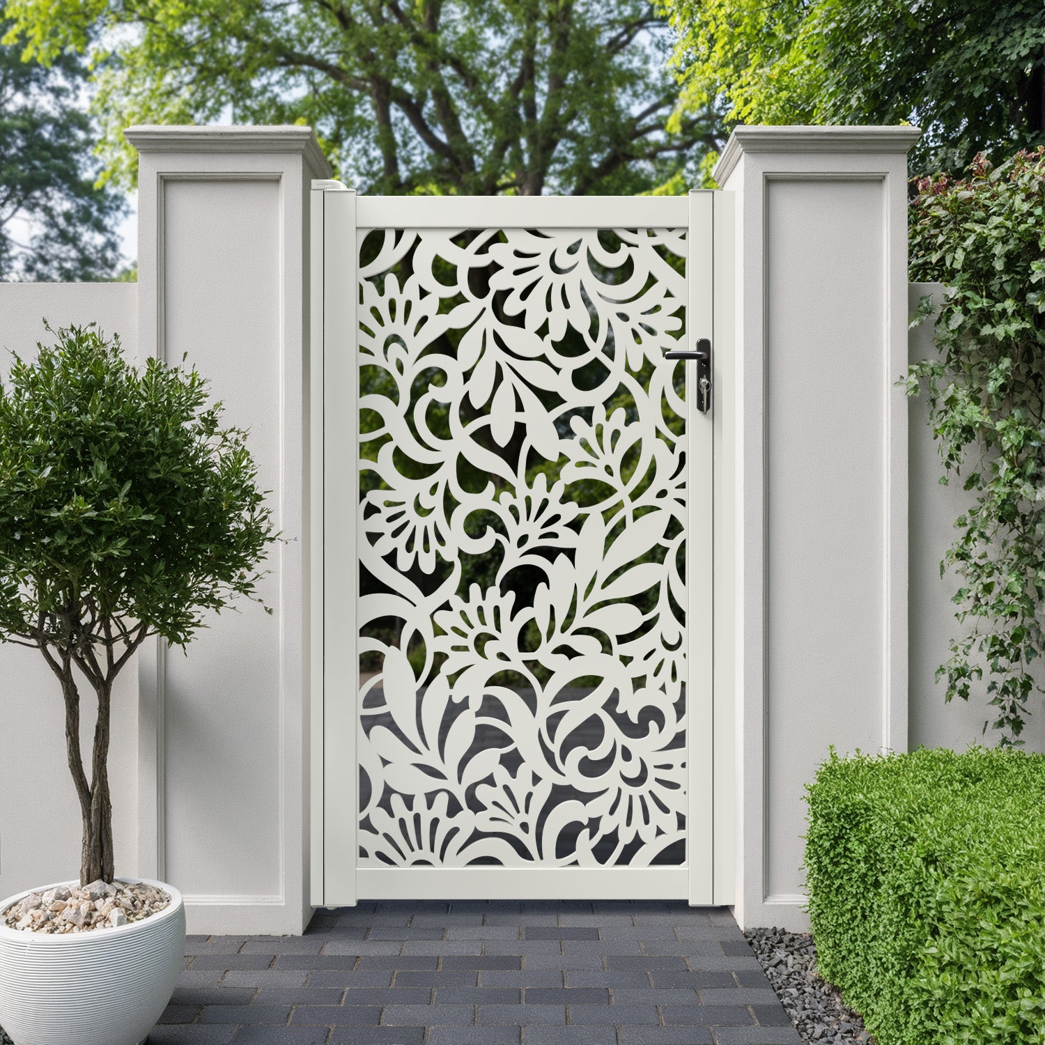 Heritage Aluminium Full screen Pedestrian Gate