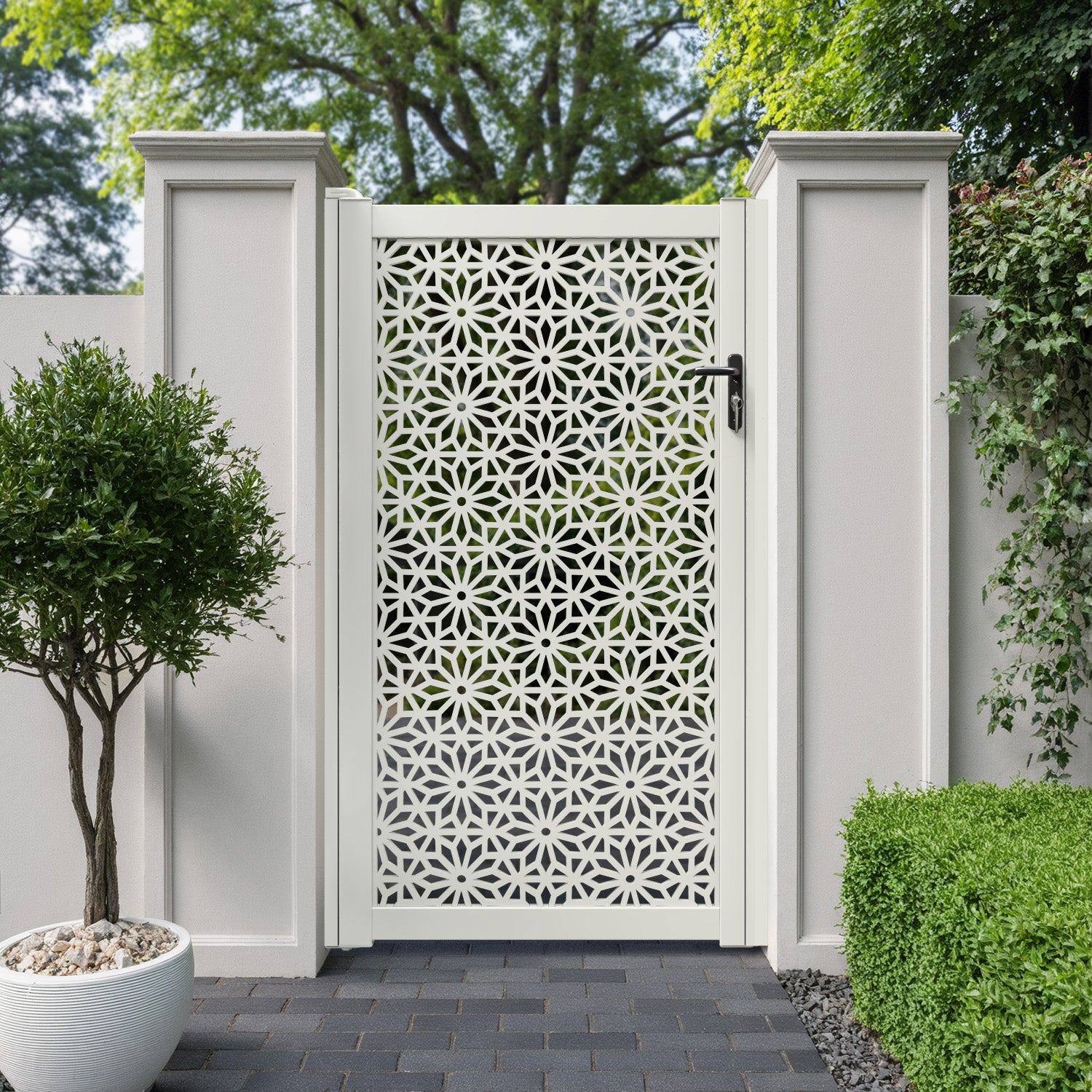 Narwa Aluminium Full screen Pedestrian Gate