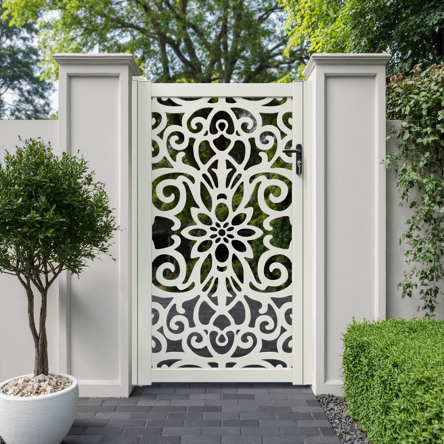 Windsor Aluminium Full screen Pedestrian Gate