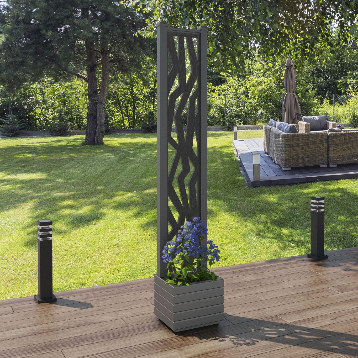 Vertu Small Planter with Zenith Screen