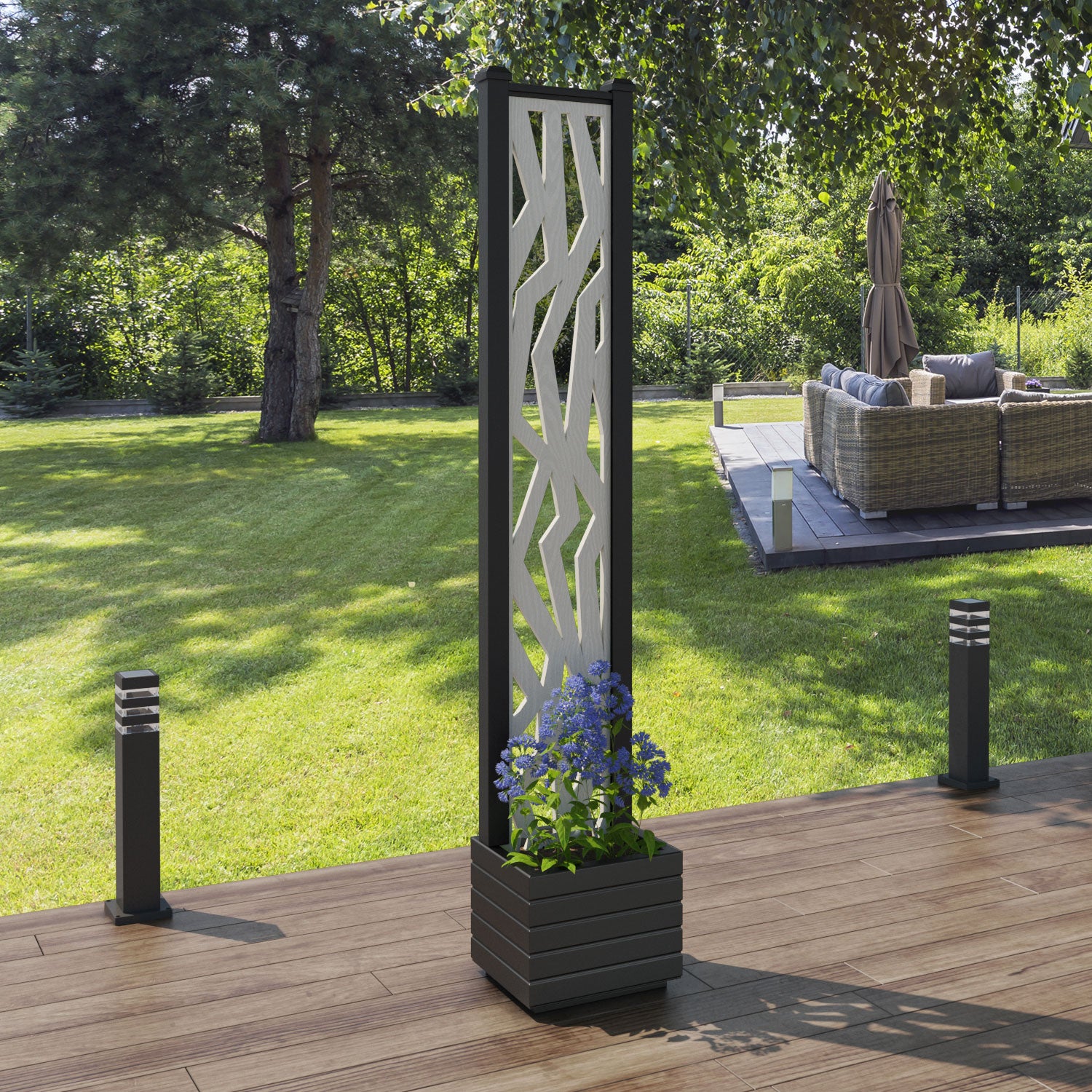 Vertu Small Planter with Zenith Screen