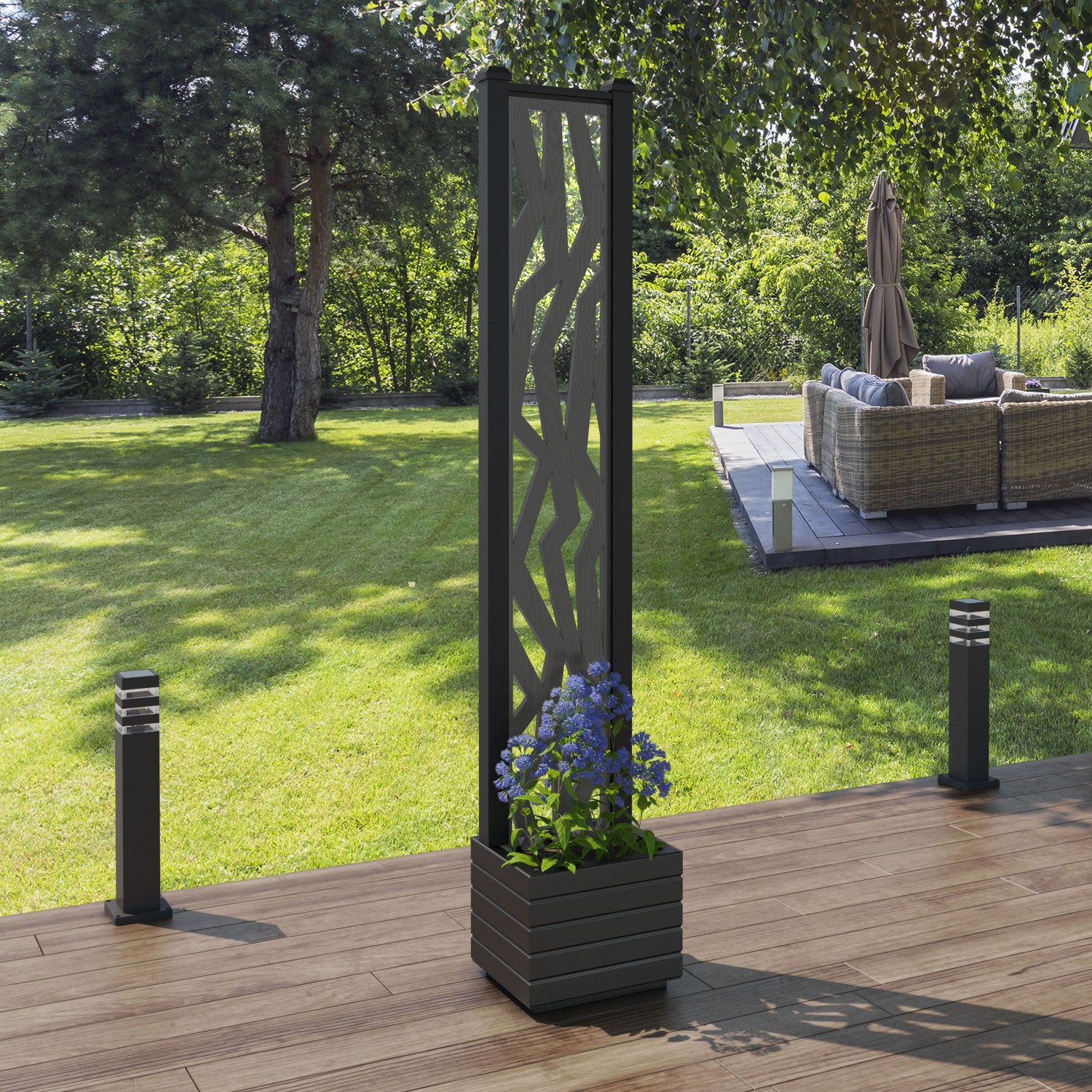 Vertu Small Planter with Zenith Screen