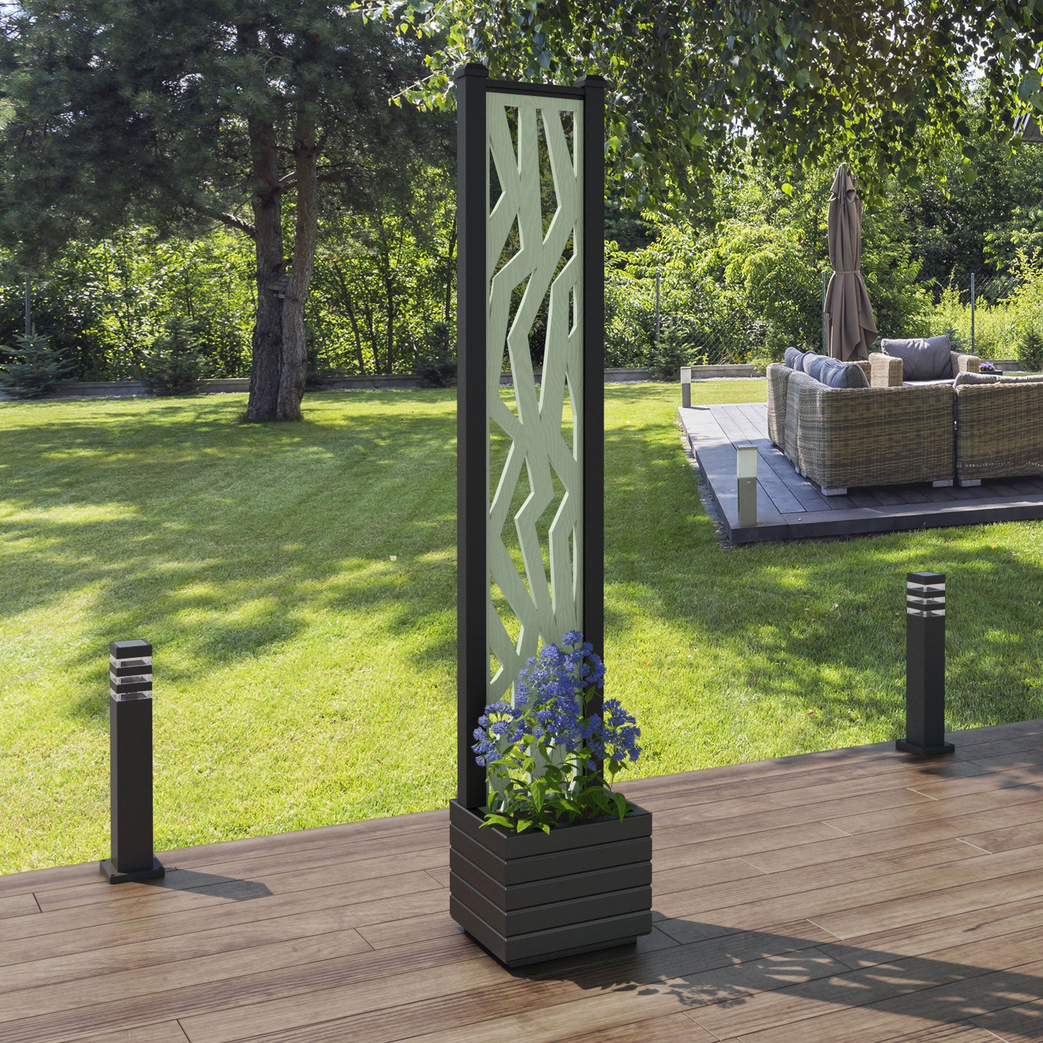 Vertu Small Planter with Zenith Screen