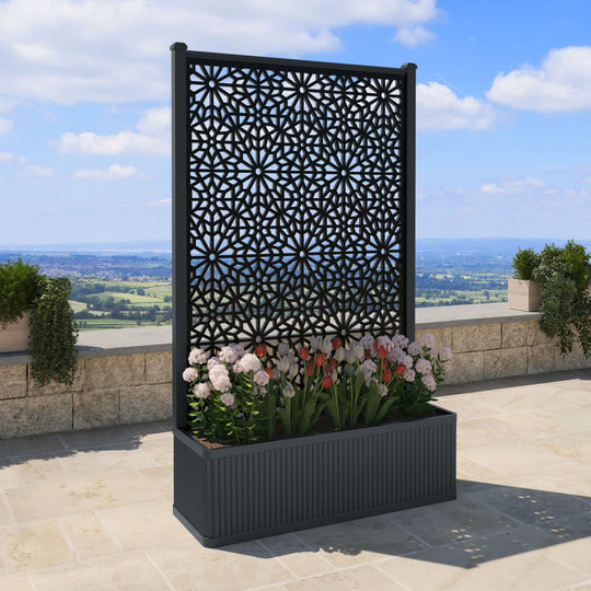Plumley - Extra Large High Planter - Alnara Screen