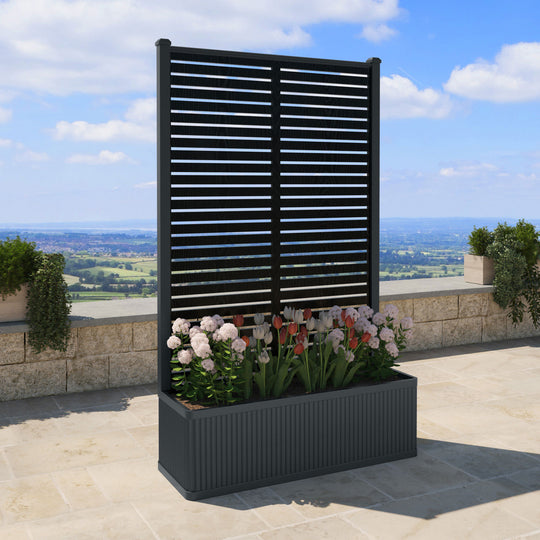Plumley - Extra Large High Planter - Aspen Screen