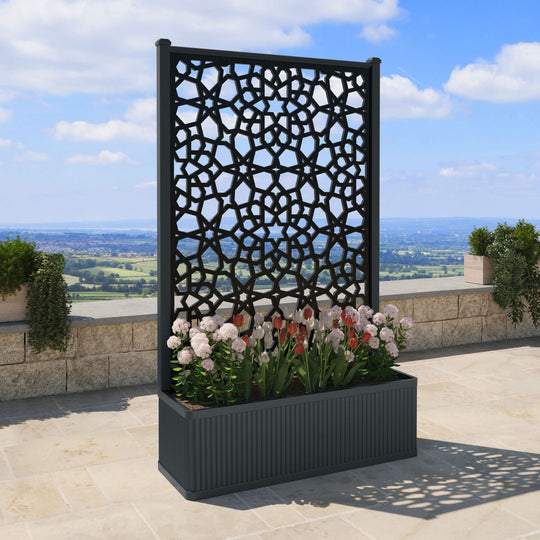 Plumley - Extra Large High Planter - Nazira Screen