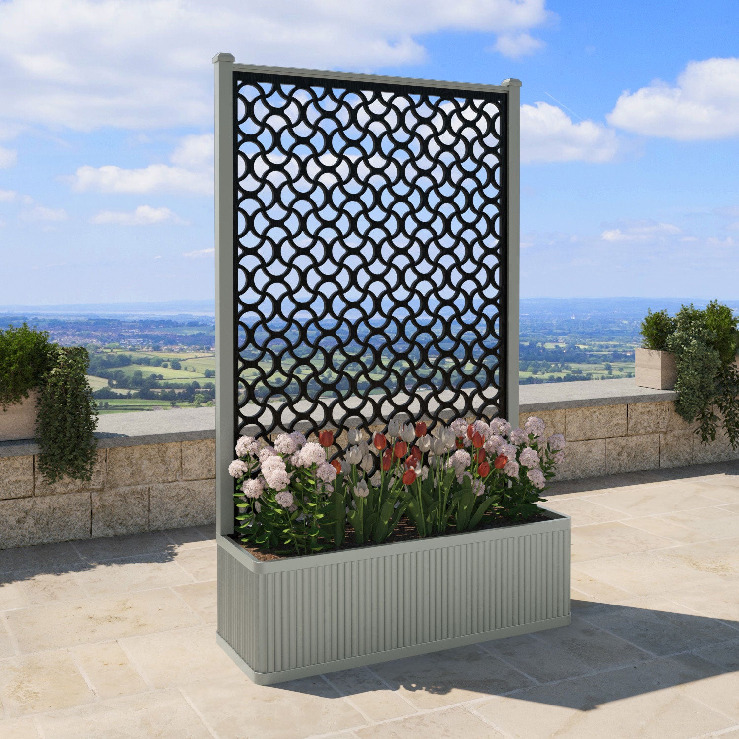 Plumley - Extra Large High Planter - Vida Screen