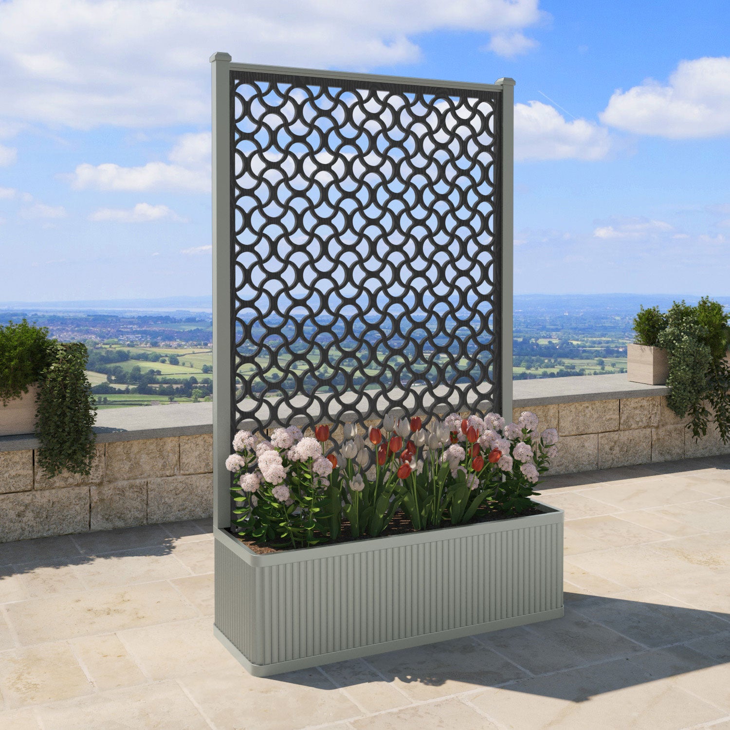 Plumley - Extra Large High Planter - Vida Screen