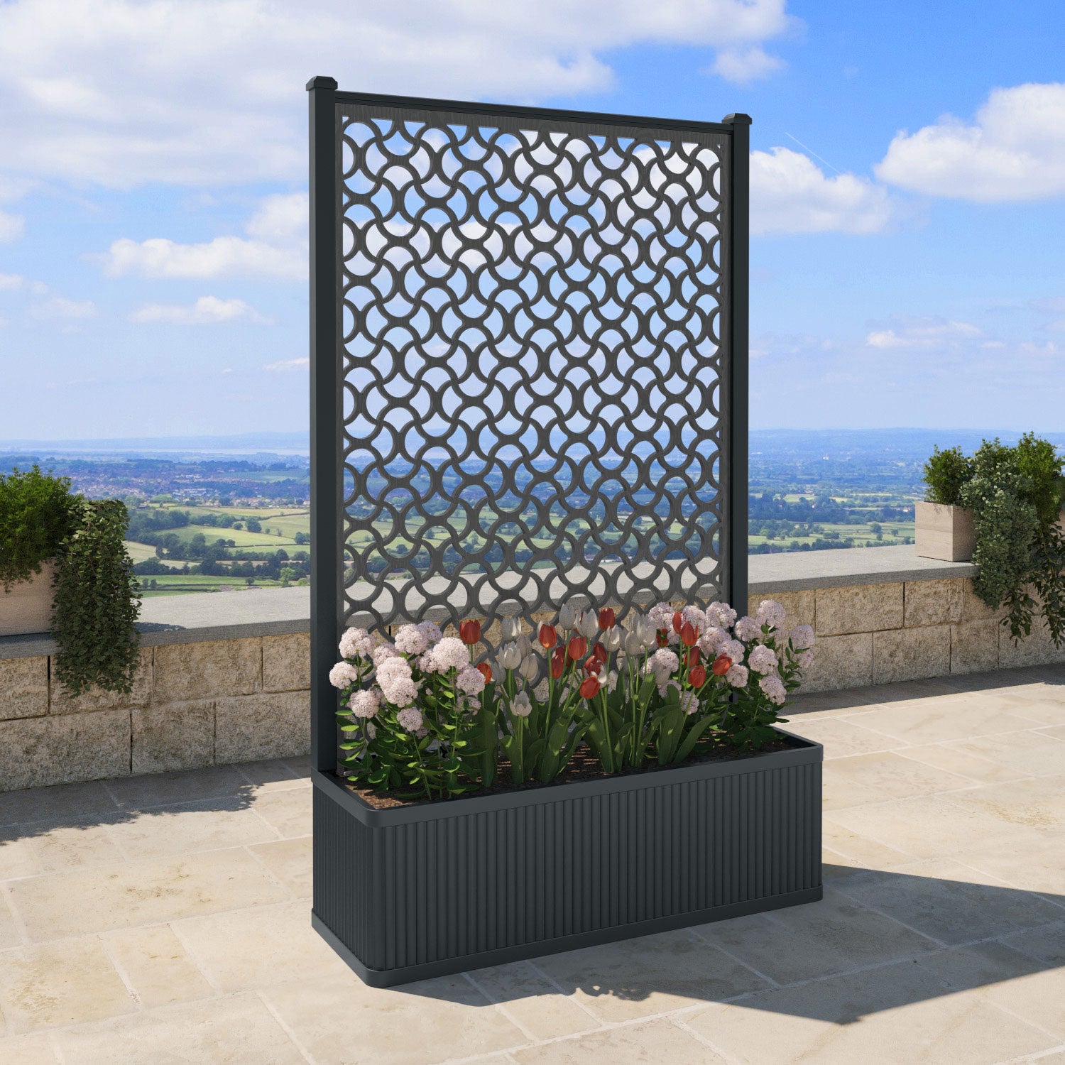 Plumley - Extra Large High Planter - Vida Screen