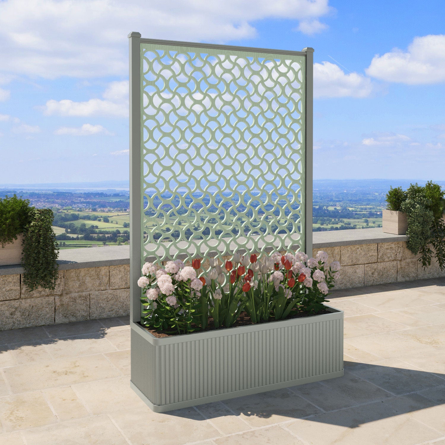 Plumley - Extra Large High Planter - Vida Screen