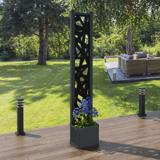 Plumley - Small Planter - Prism Screen