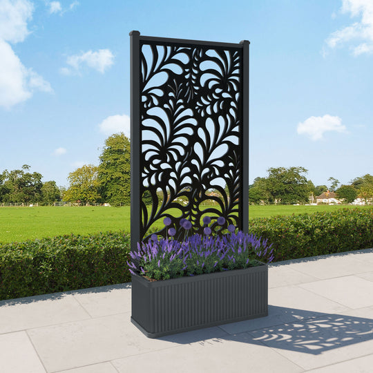 Plumley - Large Planter - Petal Screen