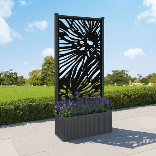 Plumley - Large Planter - Poppy Screen