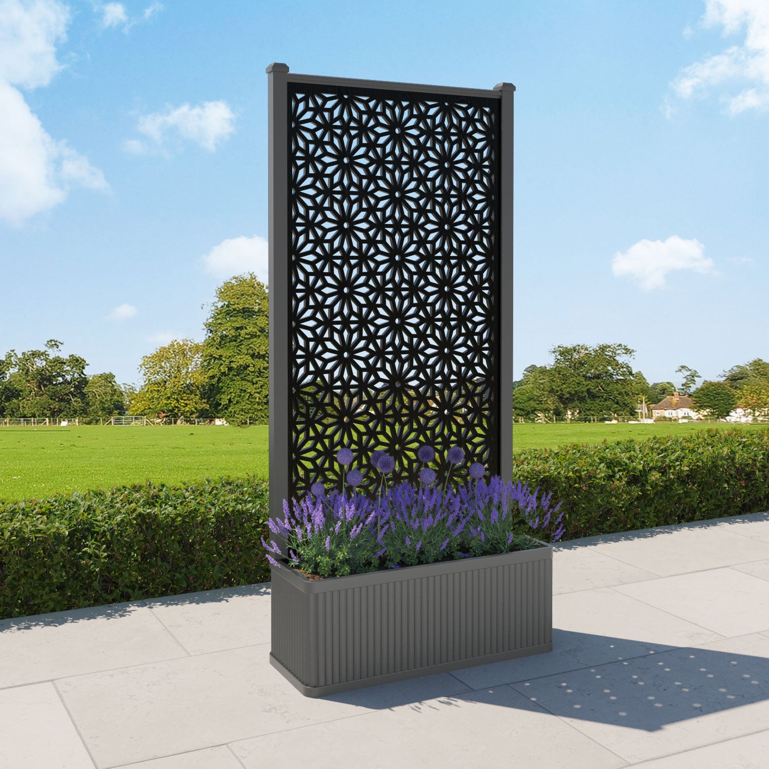 Plumley Large Planter with Narwa Screen