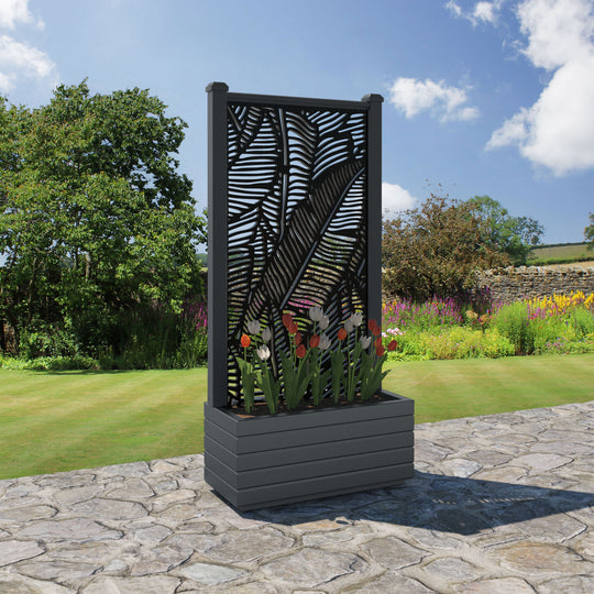 Vertu - Medium Planter - Feather Screen
