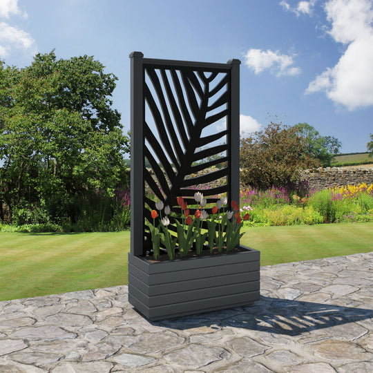 Vertu - Medium Planter - Palm Screen