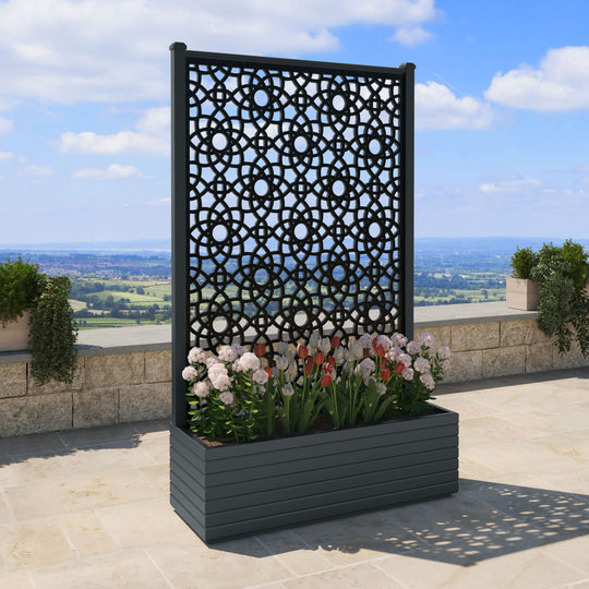 Vertu - Extra Large High Planter - Ambar Screen