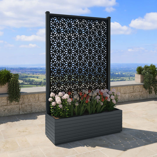 Vertu Extra Large High Planter with Narwa Screen