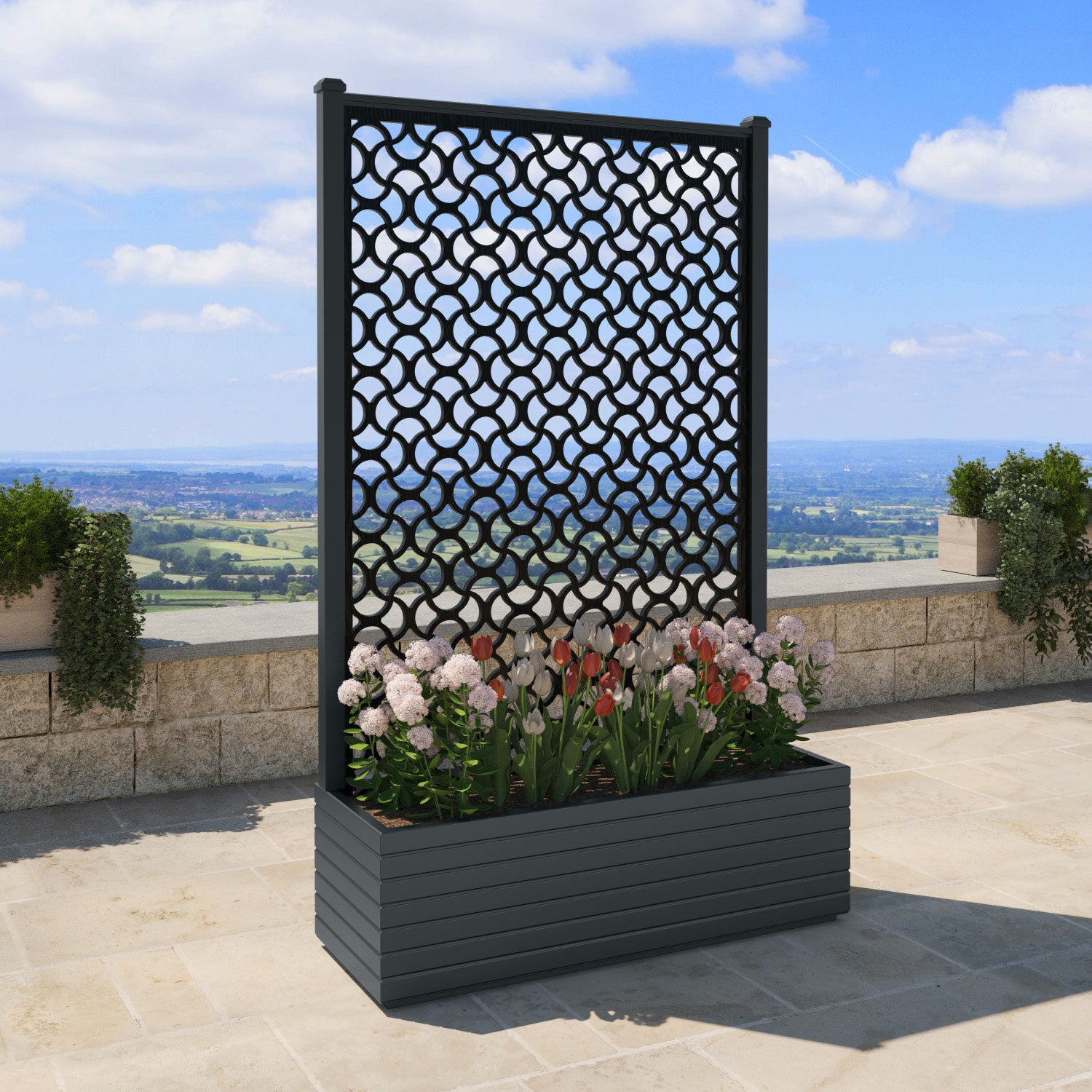 Vertu - Extra Large High Planter - Vida Screen