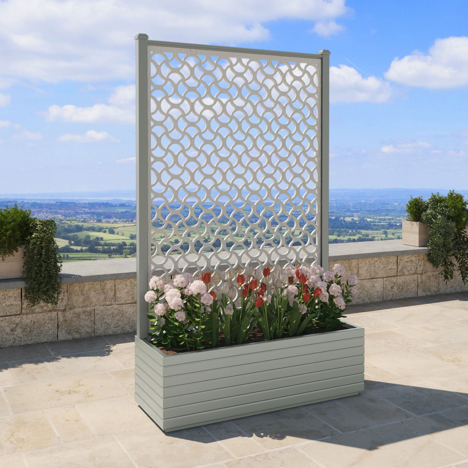 Vertu - Extra Large High Planter - Vida Screen
