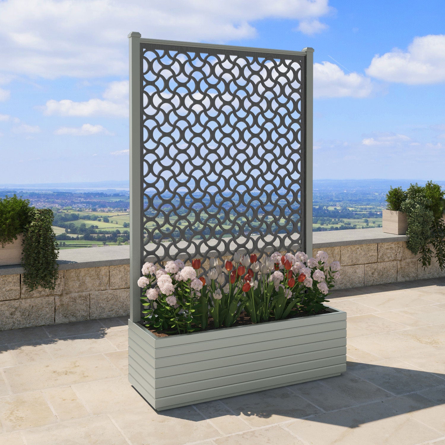 Vertu - Extra Large High Planter - Vida Screen