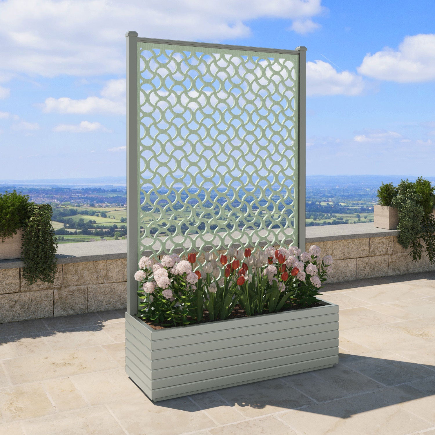 Vertu - Extra Large High Planter - Vida Screen