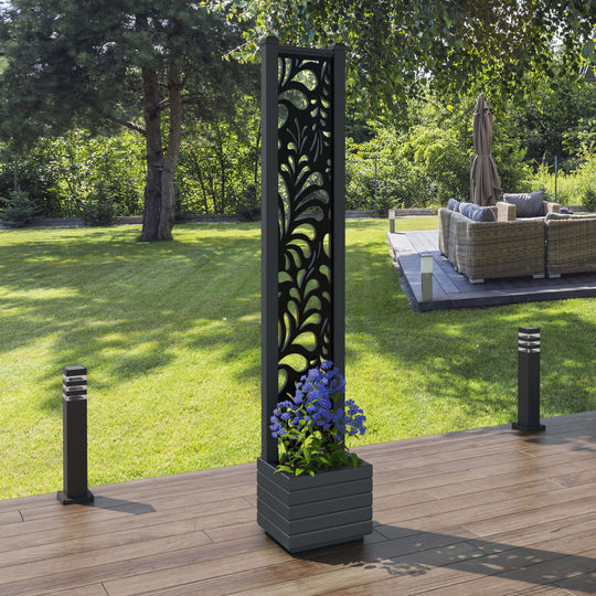 Vertu - Small Planter - Petal Screen