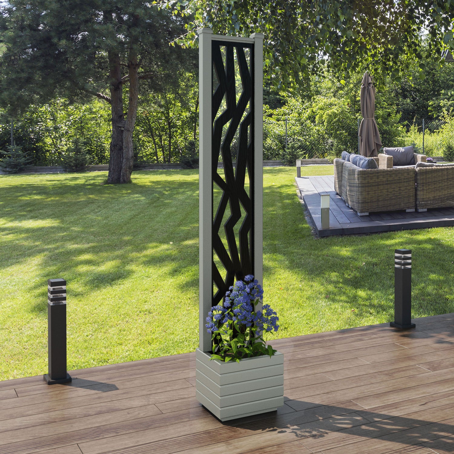 Vertu Small Planter with Narwa Screen