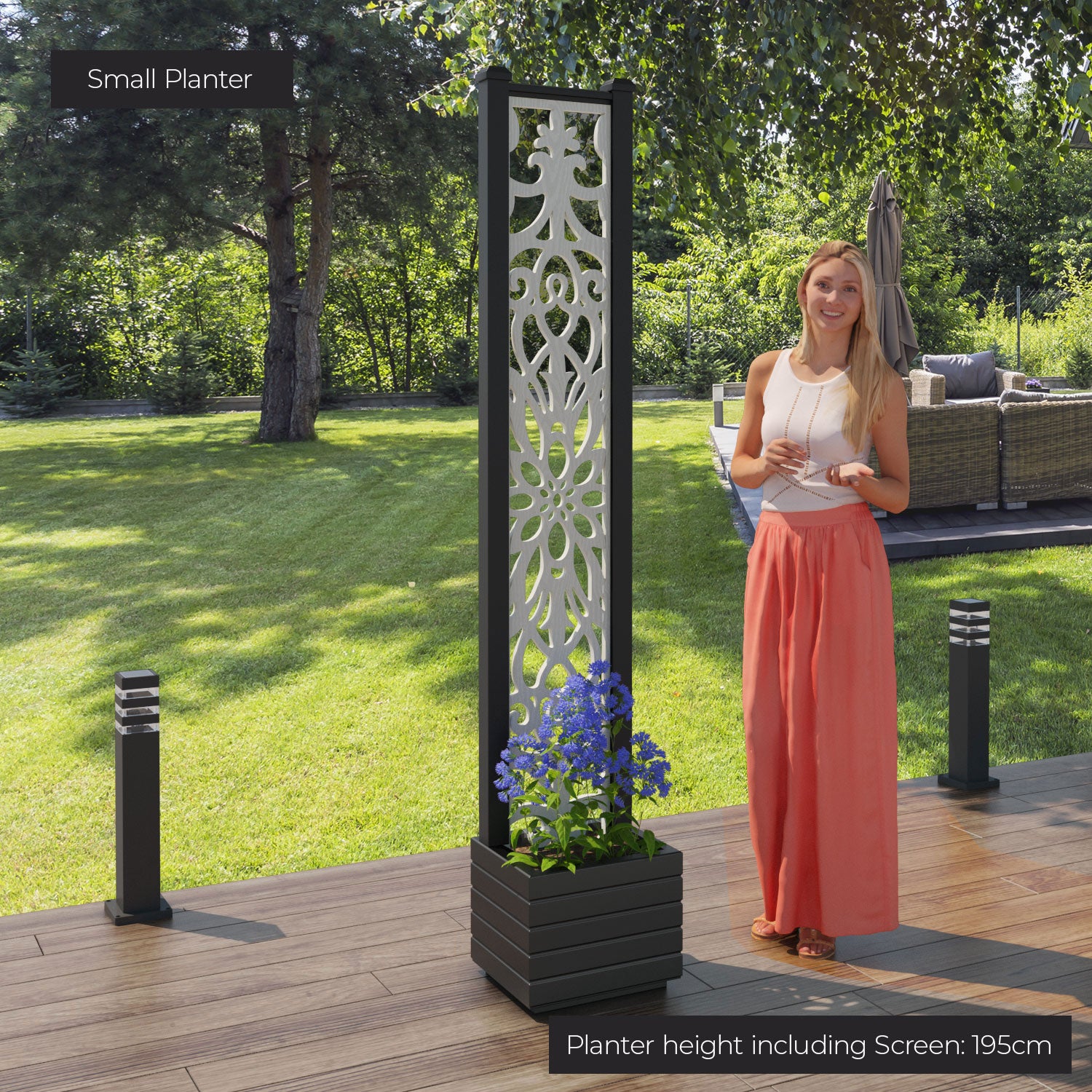 Vertu - Small Planter - Windsor Screen