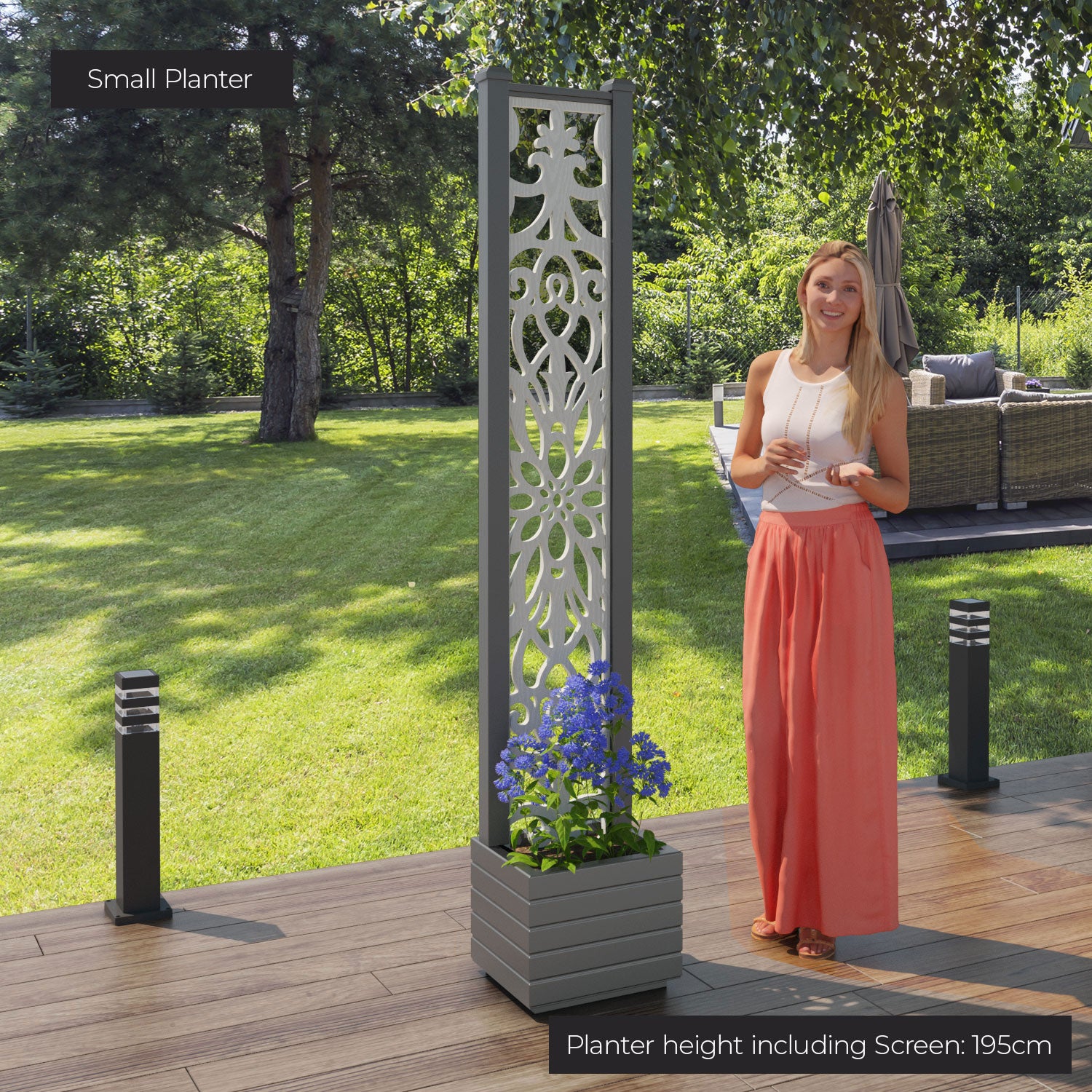 Vertu - Small Planter - Windsor Screen