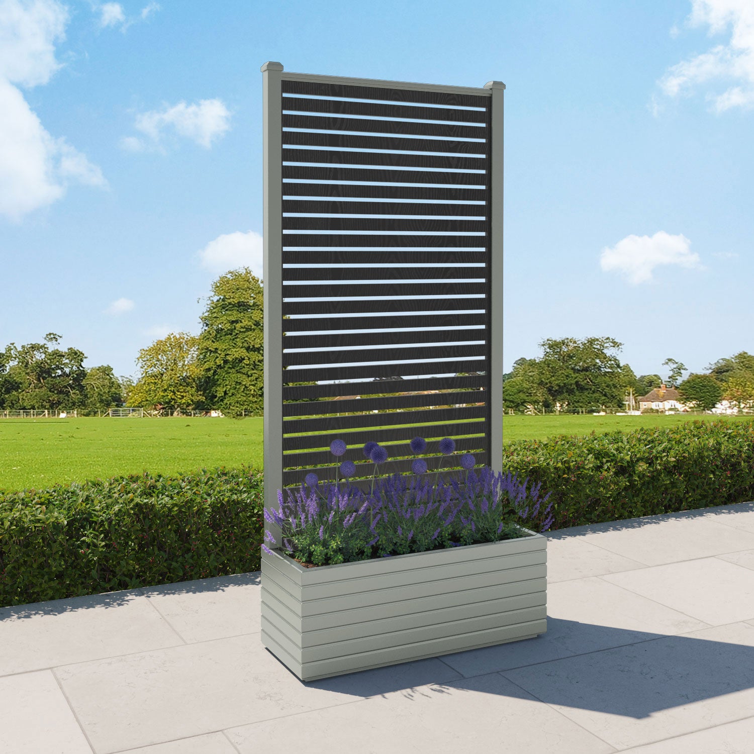 Vertu - Large Planter - Aspen Screen