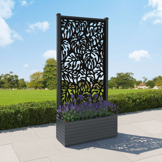 Vertu - Large Planter - Botanic Screen
