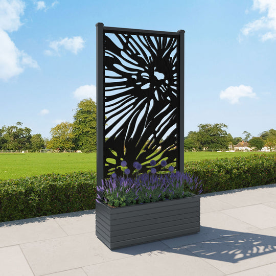 Vertu - Large Planter - Poppy Screen