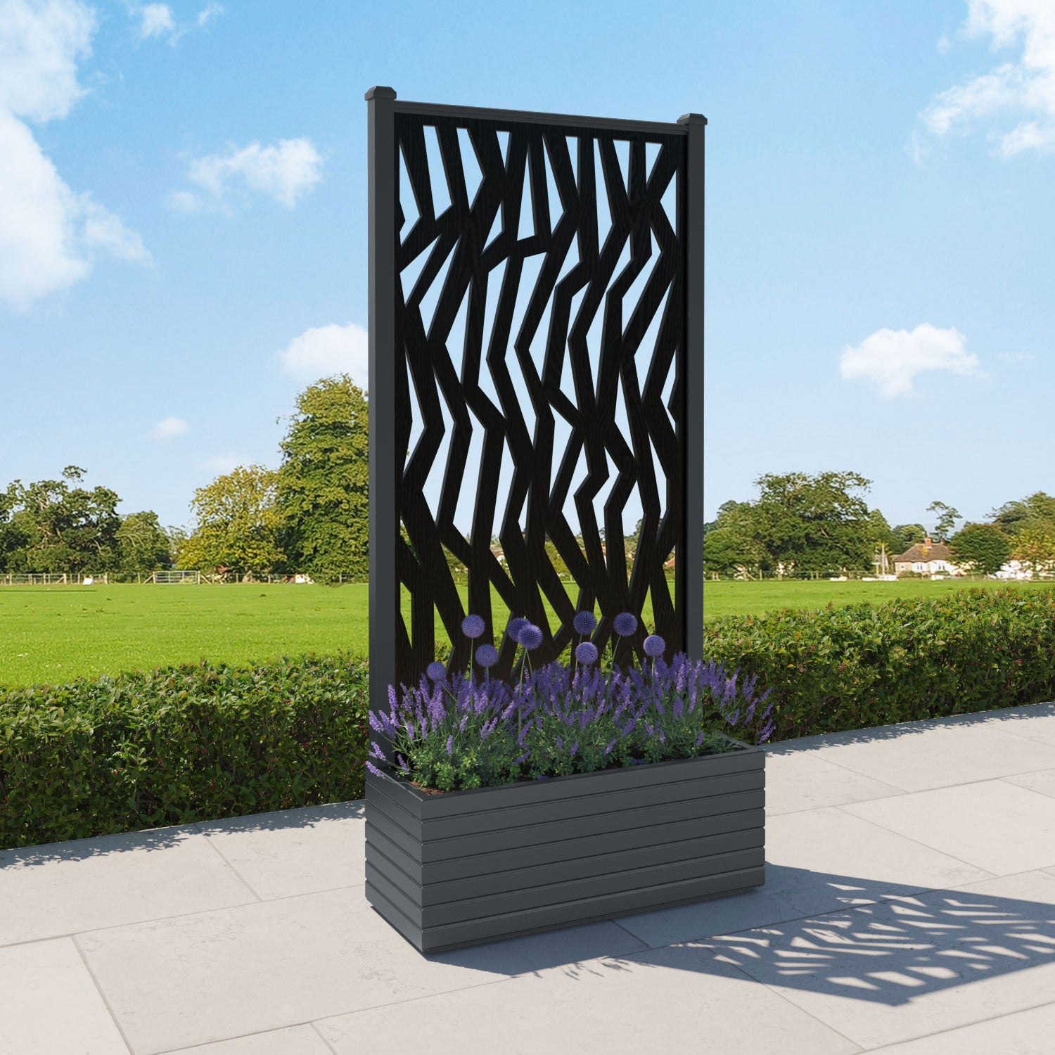 Vertu Large Planter with Zenith Screen