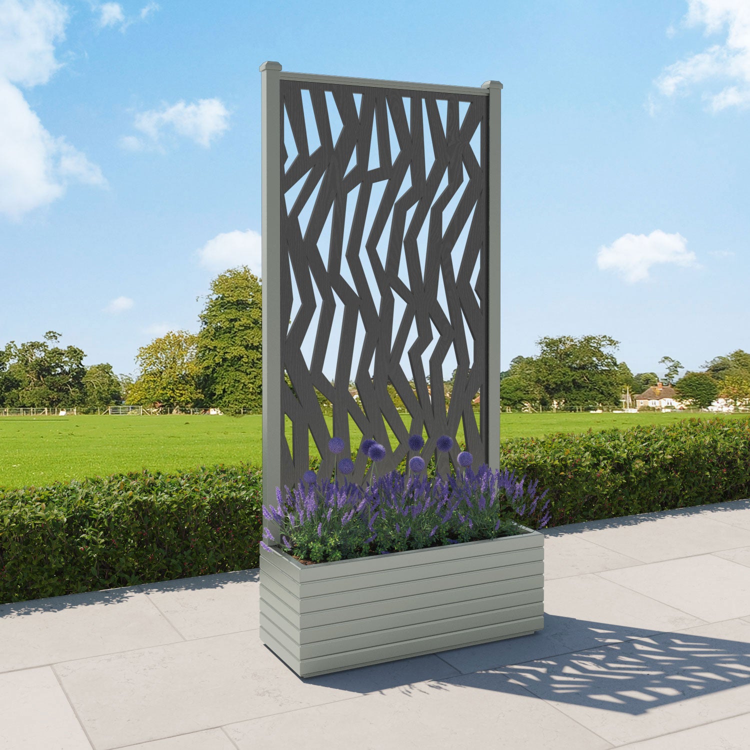 Vertu Large Planter with Zenith Screen